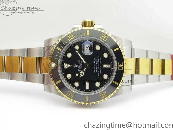 YG 116613LN Noob On Submariner SS Black V5 A2836 Bracelet Dial Edition 1:1 Best 0403